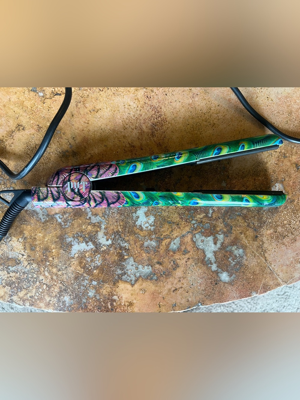 PYT Pretty Young Thing Peacock Ceramic styling tool flat iron